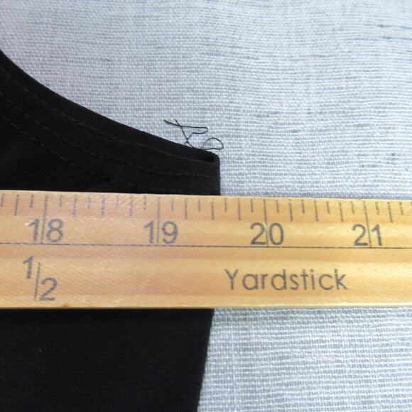 Ellen Parker Dress Womens L Red Black Sleeveless Colorblock Mod Retro Bodycon - Picture 8 of 10